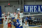 VB vs USCGA  Wheaton College Women's Volleyball vs U.S. Coast Guard Academy. - Photo by Keith Nordstrom : Wheaton, Volleyball